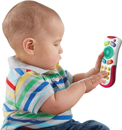 Baby Remote Control Toy for 3 Months & Up - Light Up Toy with Fun Sounds & Music - Perfect Baby Gift