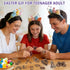 HINWOLN 24pcs Easter Egg Fillers with Brain Teaser Puzzles Toys - Easter Basket Stuffers for Teens, Egg Fillers