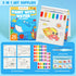 25 2 Set, Shuttle Art Paint with Water Coloring Book for Kids, Sea World Themed Pages with Brushes, Mess-Free