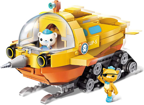 Building Block Octonauts Ocean Adventure GUP-S Polar Exploration Vehicle & Barnacles - 275pcs Set for Age 6+