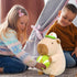 Ditucu Cute Tennis Capybara Plush Sports Pulling Stuffed Animals Gifts for Kids Beige 9.8 inch