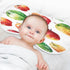 YETTASBIN Fresh Apple Muslin Baby Burp Cloth, Super Soft Absorbent Cotton Burp Rag Baby Bibs Feeding Cloth for Newborn