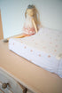 Ely’s & Co. Changing Pad Cover, 2 Pack, Diaper Changing Table Sheets for Baby Girls, Pink Tulip Collection