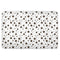 siphylline Black and White Illustration Design Stars Brown Extra Large Resuable Changing Pad