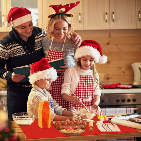 Counter, 28''x20'' Extra Large Silicone Mats for Kitchen Food Grade Silicone Placemats for Kids, Nonstick Silicone Mat