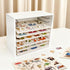 Wooden Puzzle Racks:10-Tier Puzzle Storage for Wooden Puzzles, Craft Collection Display Case,