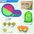 Toss and Catch Ball Set - Outdoor Games, Beach Games, Lawn Games, Gifts for Kids/Adults/Family (6 Paddles, 4 Balls)