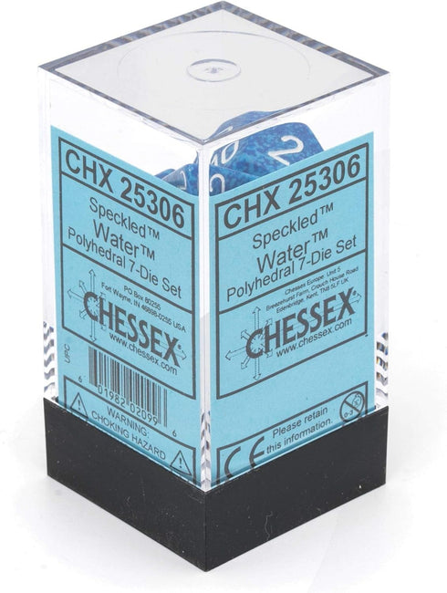 Chessex CHX25306 Speckled Water Dice Set