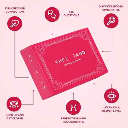 199 {THE AND} Dating Edition - Thoughtful Conversation Cards for Dating Couples - Questions to Get to Know Your New