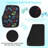 Amintiri 3 Pieces Car Seat Straps Pads for Kids, Ultra Soft Plush Car Seat Strap Covers for Kids, Infant Carseat