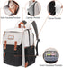 Generic Backpack Diaper Bag Large Diaper Bag with Changing Pad Insulated Bottle Pocket Waterproof Travel Bag Black
