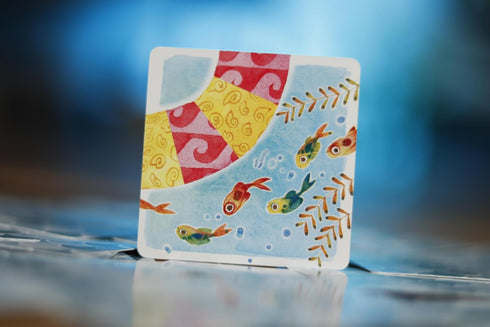 IELLO Loki Tentacolor - Ocean Explorer Drafting Game for Kids & Family, Ages 4+, 2-4 Players