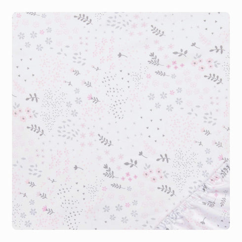 Sammy 2-Pack Set, 28 52 & Lou Girl Forest Microfiber Fitted Crib Sheet Fits Standard Crib Mattress in x in; Fully