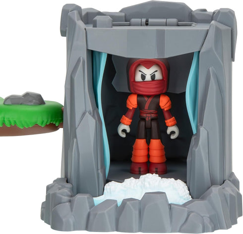 Ninja Legends Valley Playset - Action-Packed Playset with Five Interactive Zones, Two Figures, Accessories, Virtual