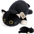 Wepop 24" Black Cat Plush Weighted Stuffed Animals, 4.2lbs Weighted Black Cat