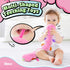 LIGHTDESIRE 3 6 12 Tummy Baby Toys Musical Caterpillar,Infant Toys Stuffed Animals Months Sensory Toys with Ruler