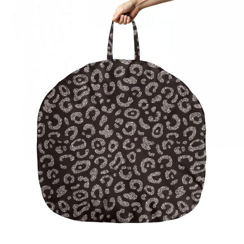 Hechitok Leopard Print Removable Newborn Lounger Cover Nursing Pillow Slipcover Soft Snug Fits Baby Lounger