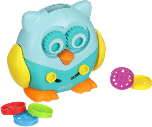 6 18+ Learning Resources Hoot the Fine Motor Owl - Pieces, Ages Months, Toddler Toys, Fine Motor and Sensory for Kids