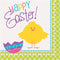 Unique Easter Chick Luncheon Paper Napkins | 6.5" x 6.5" | 16 Pcs, 13" x 13", Multi