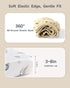 52x28 4 Pack Baby Crib Sheets for Boys and Girls, Toddler Bed Sheets Fitted for Standard Crib and Toddler Mattresses