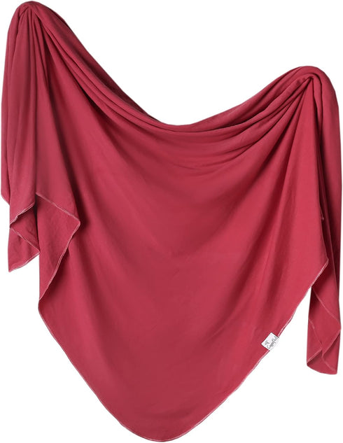 Copper Pearl Large Premium Knit Baby Swaddle Receiving Blanket Mara