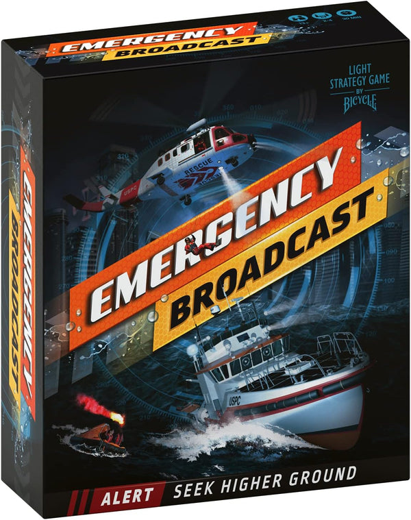 Bicycle Emergency Broadcast Board Game