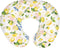 Vintage Lemons Baby Nursing Pillow Covers for Boy Girl Lemon Branch Leaves