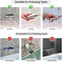 Bath Helper - Bath Tub Faucet Extender, Guides Water Directly from Faucet to Baby Bath Tub Without Splashing (Green)