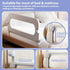 Baby Bed Rails Guard for Toddlers, 32" Adjustable Heights & Foldable Portable Bedrail for Queen, Full, King, Twin Beds