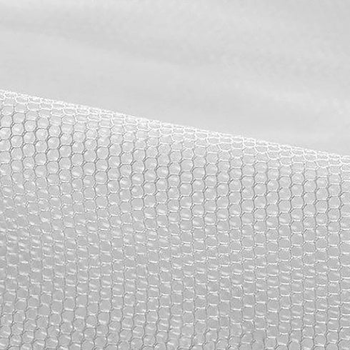 Twin Baby Stroller Full Cover Mosquito Netting, Breathable Mesh Drawstring for Infants, White