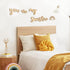 5 Xylolfsty You Are My Sunshine Wall Decor Boho Nursery Wall Art Pieces Neutral Wooden Decoration for Boys and Girls