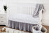 American Baby Company 100% Natural Cotton Fitted Crib Sheet 52" x 28" - Soft, Hypoallergenic, Alphabet Design