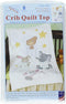 Jack Dempsey Needle Art Praying Bear and Friends Crib Quilt Top