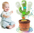 2023 Dancing Cactus Toy Bluetooth, Rechargeable Singing Talking Cactus that Repeats What You Say