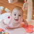 Tummy 6 Baby Play Gym & Activity Mat with Light-up Musical Arch, Washable Time Mat with Detachable Sensory Toys