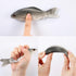 Gejoy 4 Pcs Realistic Fake Fish, Artificial Small Plastic Sea Fish for Party Market Display and Decoration