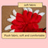 Tiny Heart Simulation Nine-tailed Fox Plush Toy, 10.23inch Soft Cute Stuffed Animal for Kids