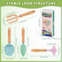 Set 2-5 4pcs Toddler Gardening Tools for Kids Years, Outdoor Sand & Beach Toys with Shovel Rake, Childrens Garden Kit