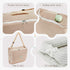 Cozy Baby Lounger for Newborn, Portable Breathable Baby Nest Infant Lounger Adjustable U-Shaped Safety Bumper