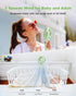 Stroller Fan Clip on Baby Fan - Quiet Small Portable USB Rechargeable Battery Operated Fan for Car Seat, Flexible