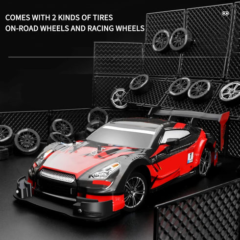 1/16 2.4GHz 4WD, 40km/h, GoolRC Drift Car - RC Race Car, Waterproof, Electric, Red, Teens Gift