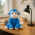 Ape Monkey Stuffed Animal Plush Toy, Soft Cute Blue Monkey for Toddlers & Kids, 7.9"