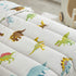 4 Set Set Pieces Toddler Bedding Dinosaur with Colorful Dinos and Monsters Toddler Comforter Sheet for Autumu