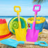 Umnodobn 16" 16 Inch Summer 3 Pack Beach Sand Toys Shovels for Kids Adults, Spade Scoop Gardening Tools, Sandbox Kit