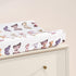 Soft/Cozy Lambs & Ivy Butterfly Dreams Fleece Changing Pad Cover - White