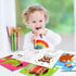 42Pcs Mini Coloring Books for Kindergarten Graduation, Small Activity Books for Kids, Classroom Party Favors, Congrats