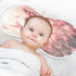 YETTASBIN Pink Butterflies Flowers Muslin Baby Burp Cloth, Super Soft Absorbent Cotton Burp Rag Baby Bibs Feeding Cloth