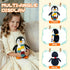 Bakalizoo 10'' Penguin Dolls with Scarf, Soft Stuffed Plush Animal Toys Plushies - Gifts for Kids Toddlers Birthday