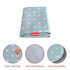 Splat Mat for High Chair, 42x46 Inch, Waterproof Anti-Slip Portable Feeding Table Cloth for Baby Mealtime & Playtime