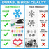 NEOACT 200PCS Building Blocks, Educational Interlocking Plastic Connect Block Toys for Preschool Kids Aged 3+